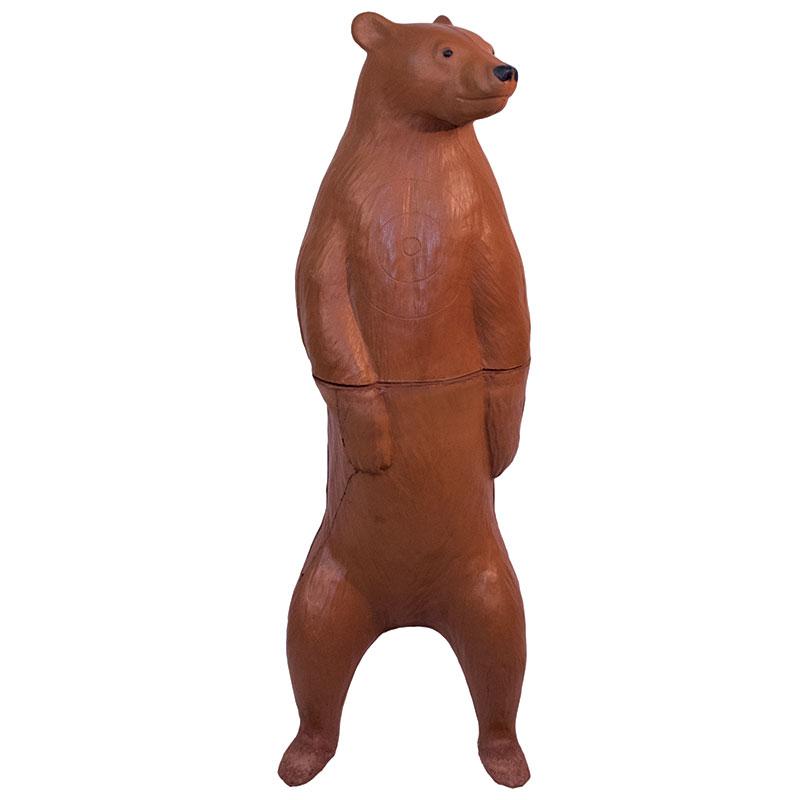 Big Shot Targets | Real Wild 3D Standing Brown Bear Archery Target with EZ Pull Foam