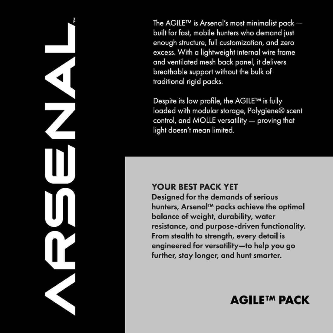 Hunt Arsenal | AGILE™ PACK