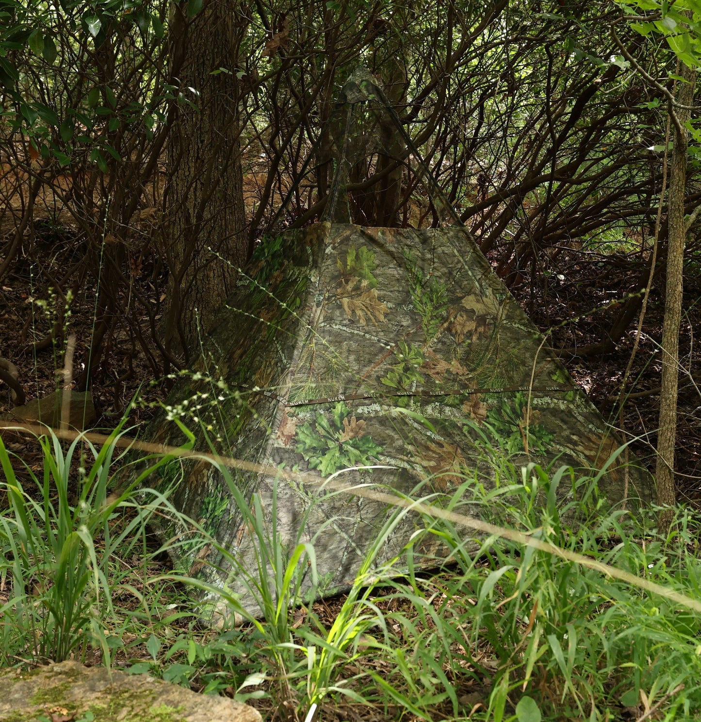 Nukem Hunting | Nukem Hunting Blind - Mossy Oak Obsession
