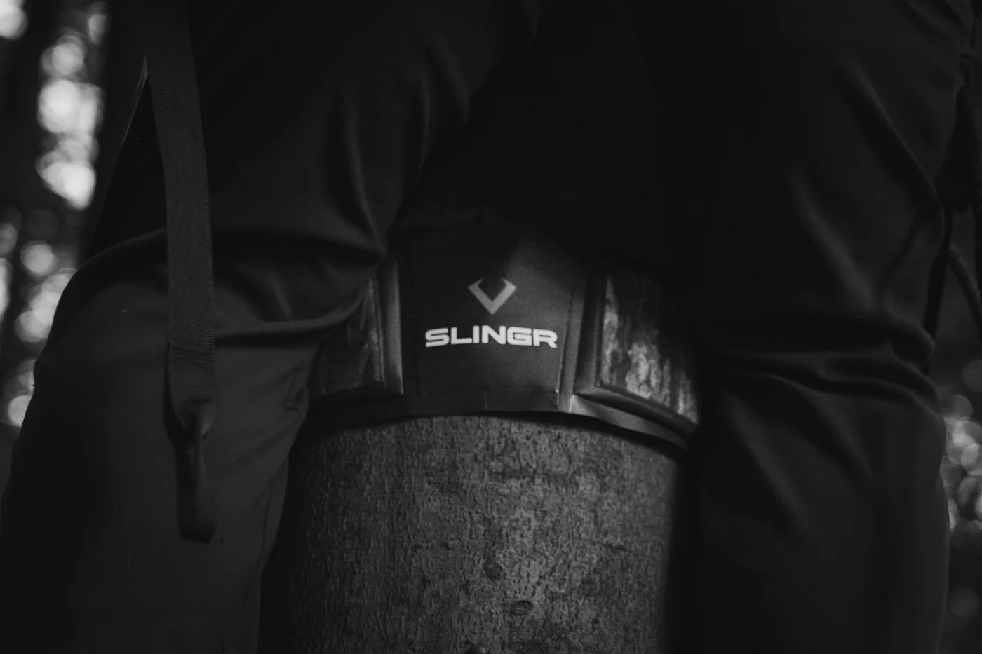 Hunt Arsenal | NEO SLINGR™ Neoprene Knee Support System for Saddle Hunting (Knee Pad)