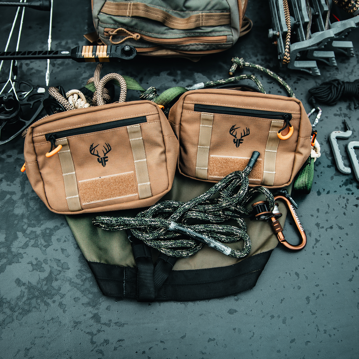 9mm Predator™ Deluxe Sewn Tether & Lineman's Belts