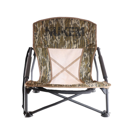 Nukem Hunting | LowLander Hunting Chair Mossy Oak Bottomland