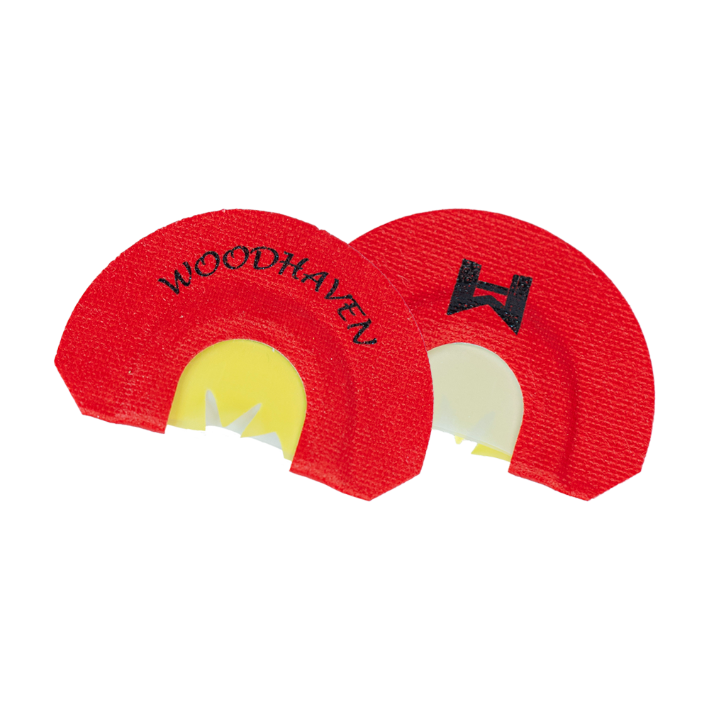 Woodhaven Turkey Call | Raspy Red Reactor Mouth Call