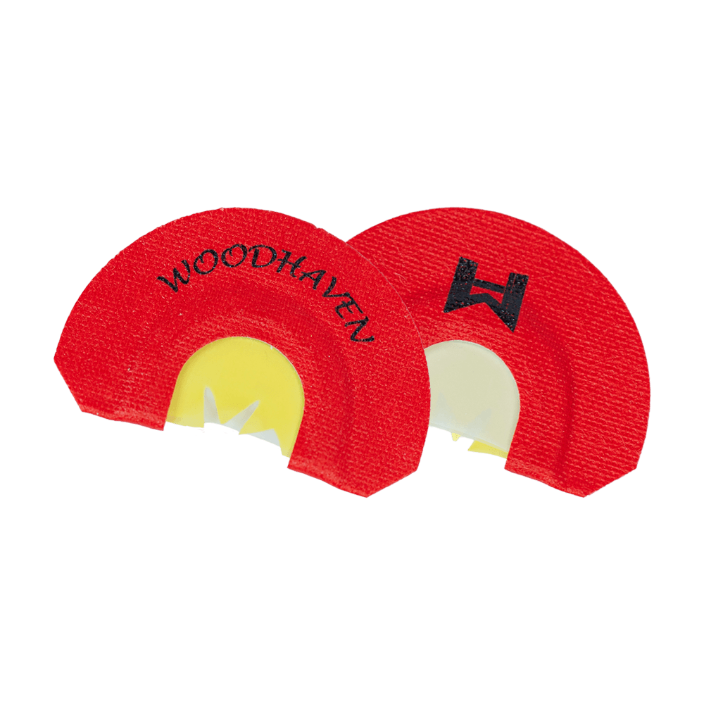 Woodhaven Turkey Call | Raspy Red Reactor Mouth Call
