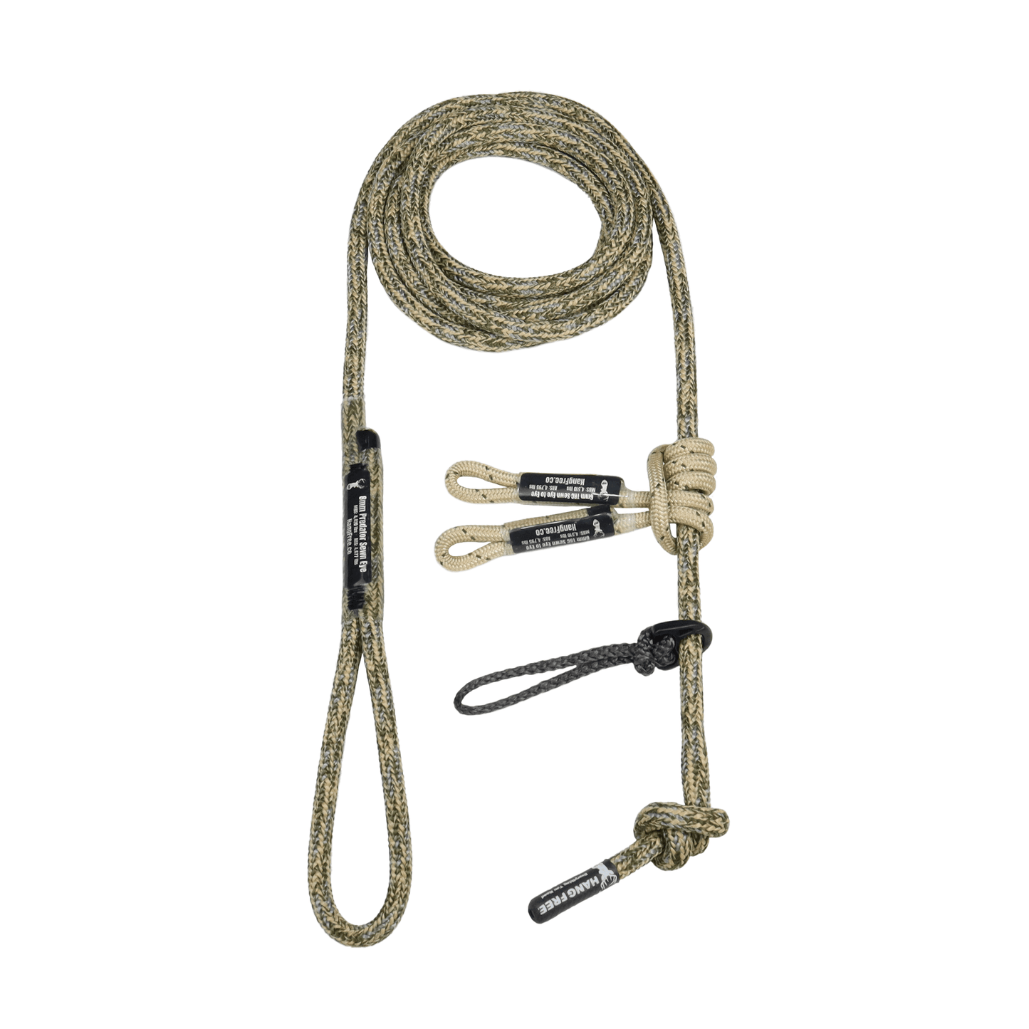 Hang Free | 8mm Predator™ Sewn Tree Tether & Lineman's Belts