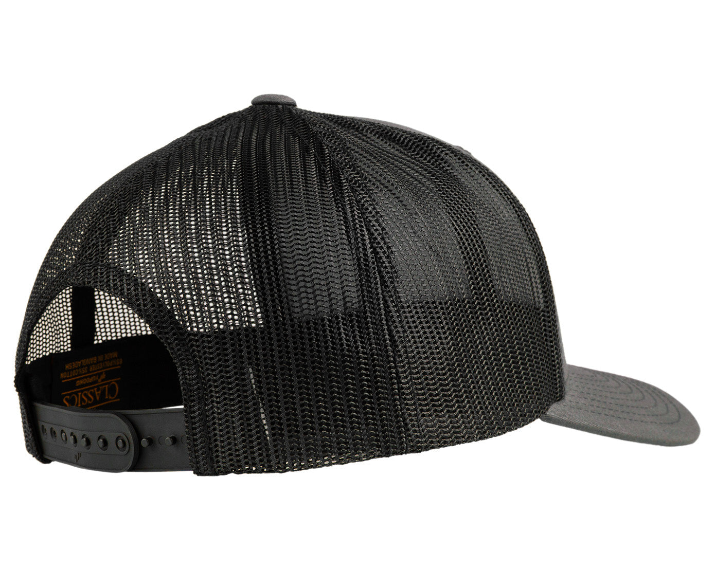 Trophyline | Charcoal/Black Patch Hat