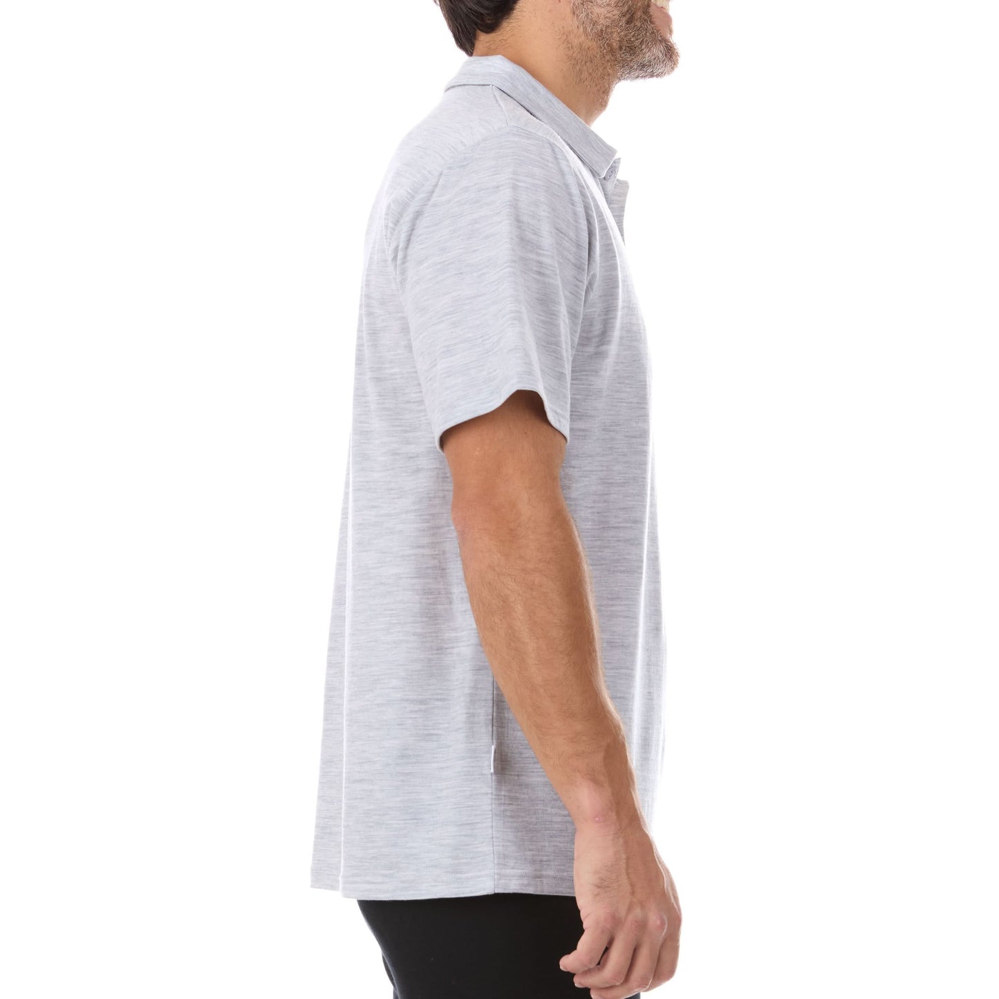 Minus33 | Microweight Men's Wool Polo - Woolverino