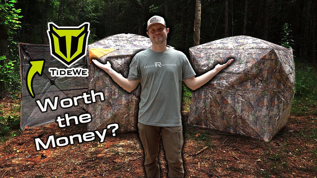 4 Must-Have Features in a Hunting Blind: TideWE VIS360 vs 270° Pop-Up Blind Head-to-Head