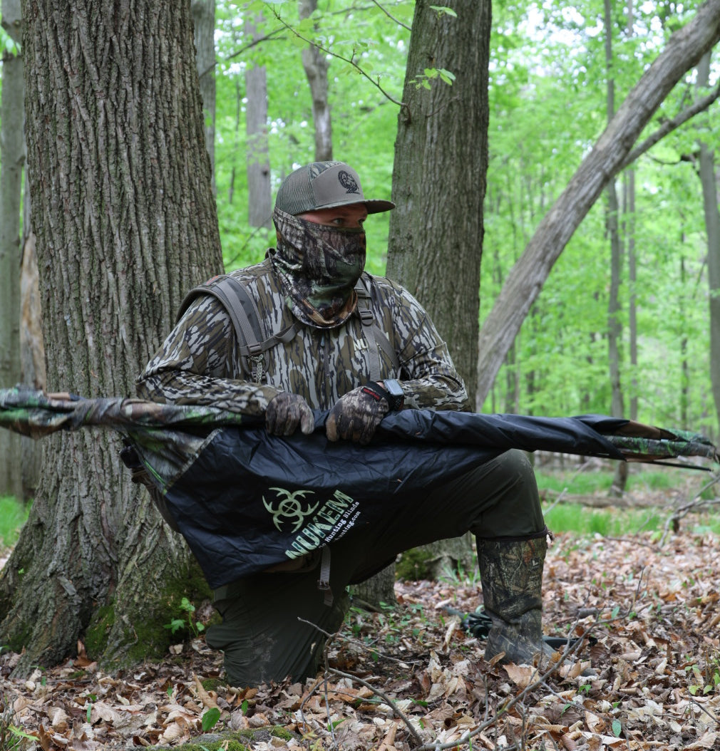 Nukem Hunting | Nukem Hunting Blind - Mossy Oak Obsession
