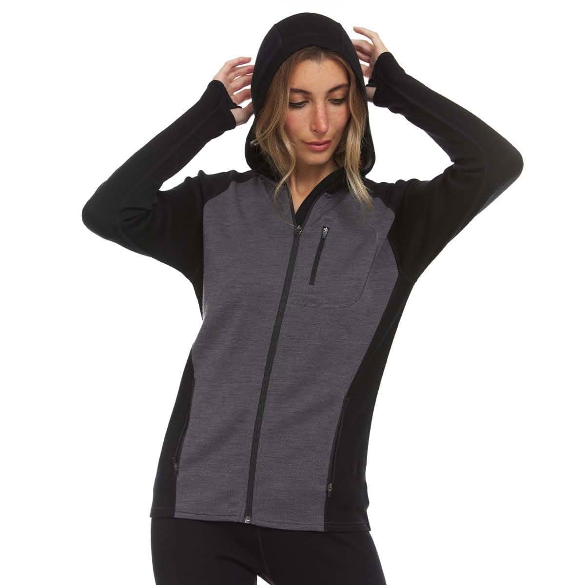 Minus33 | Women's Full Zip Merino Hoodie - Midweight