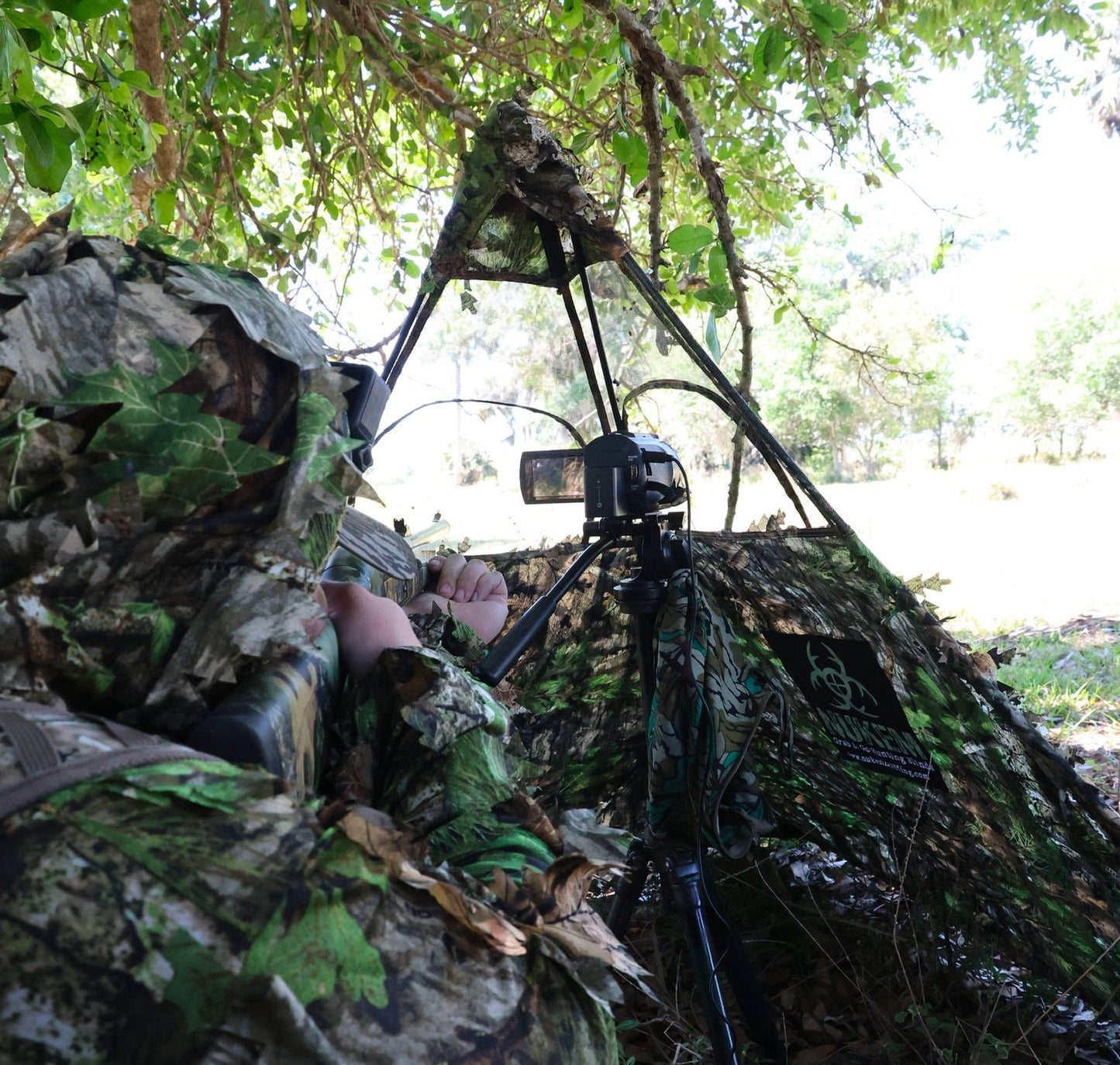 Nukem Hunting | Hunting Blind - Mossy Oak Obsession 3D Leafy