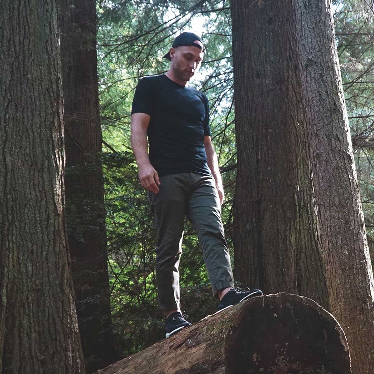 Minus33 | Microweight Men's Wool T Shirt - Woolverino
