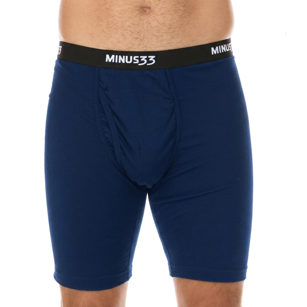 Men's Merino Wool Pouch Boxer Briefs - Microweight
