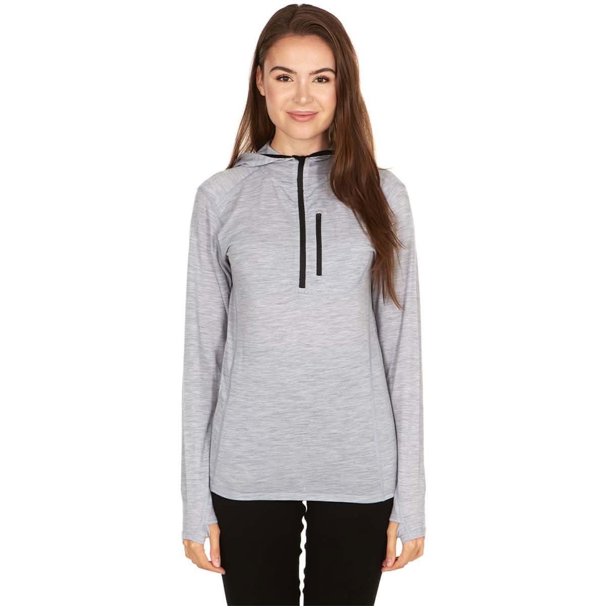 Minus33 | Women's 1/4 Zip Merino Sun Hoodie - Microweight