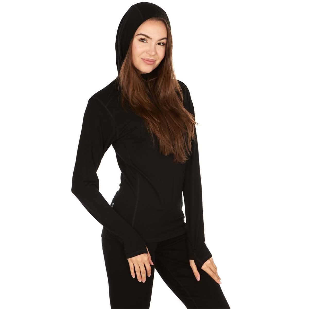 Minus33 | Women's 1/4 Zip Merino Sun Hoodie - Microweight