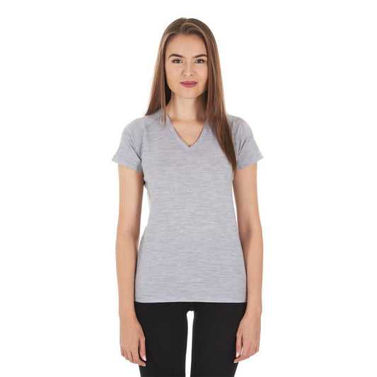Minus33 | Microweight Women's Wool V-Neck T-Shirt - Woolverino