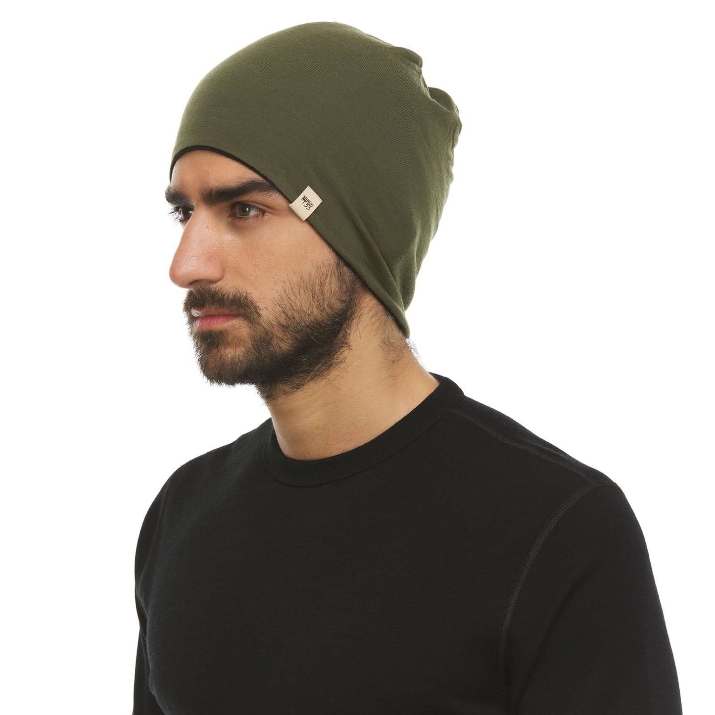 Minus33 | Microweight Reversible Wool Beanie - Woolverino