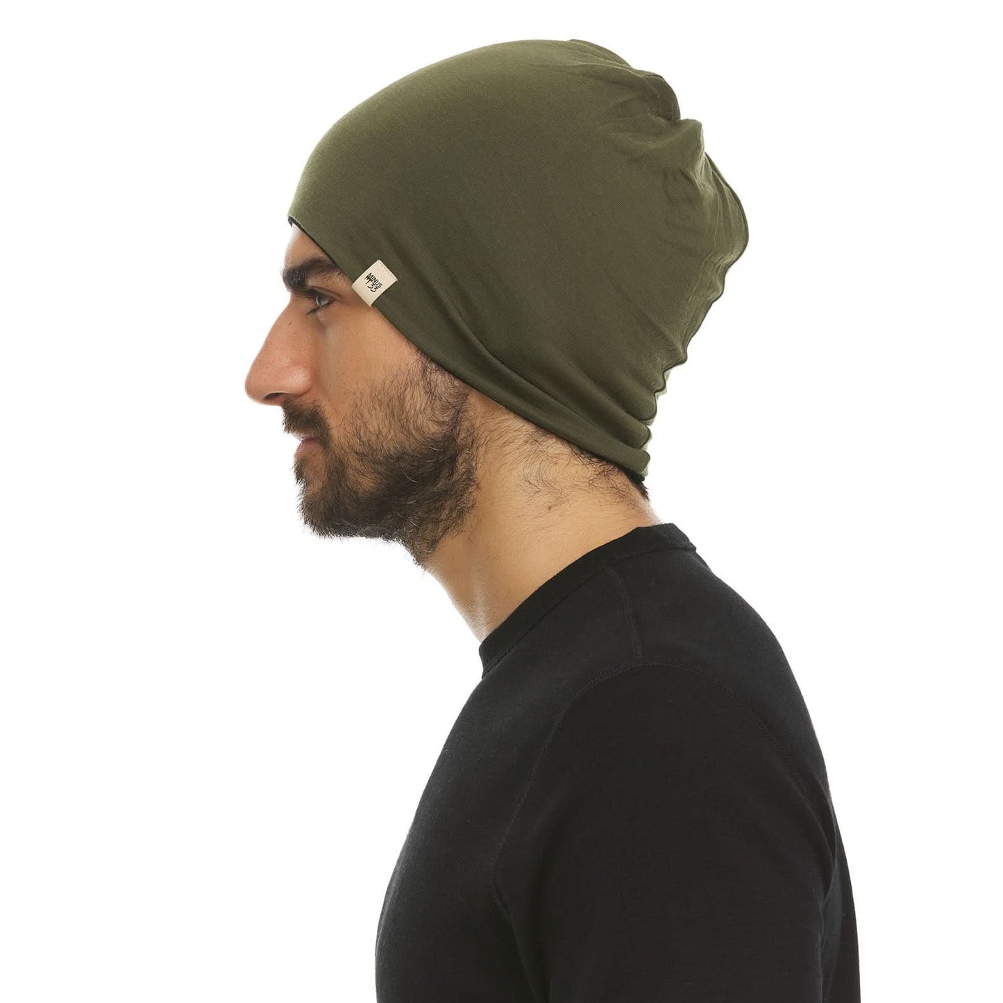 Minus33 | Microweight Reversible Wool Beanie - Woolverino
