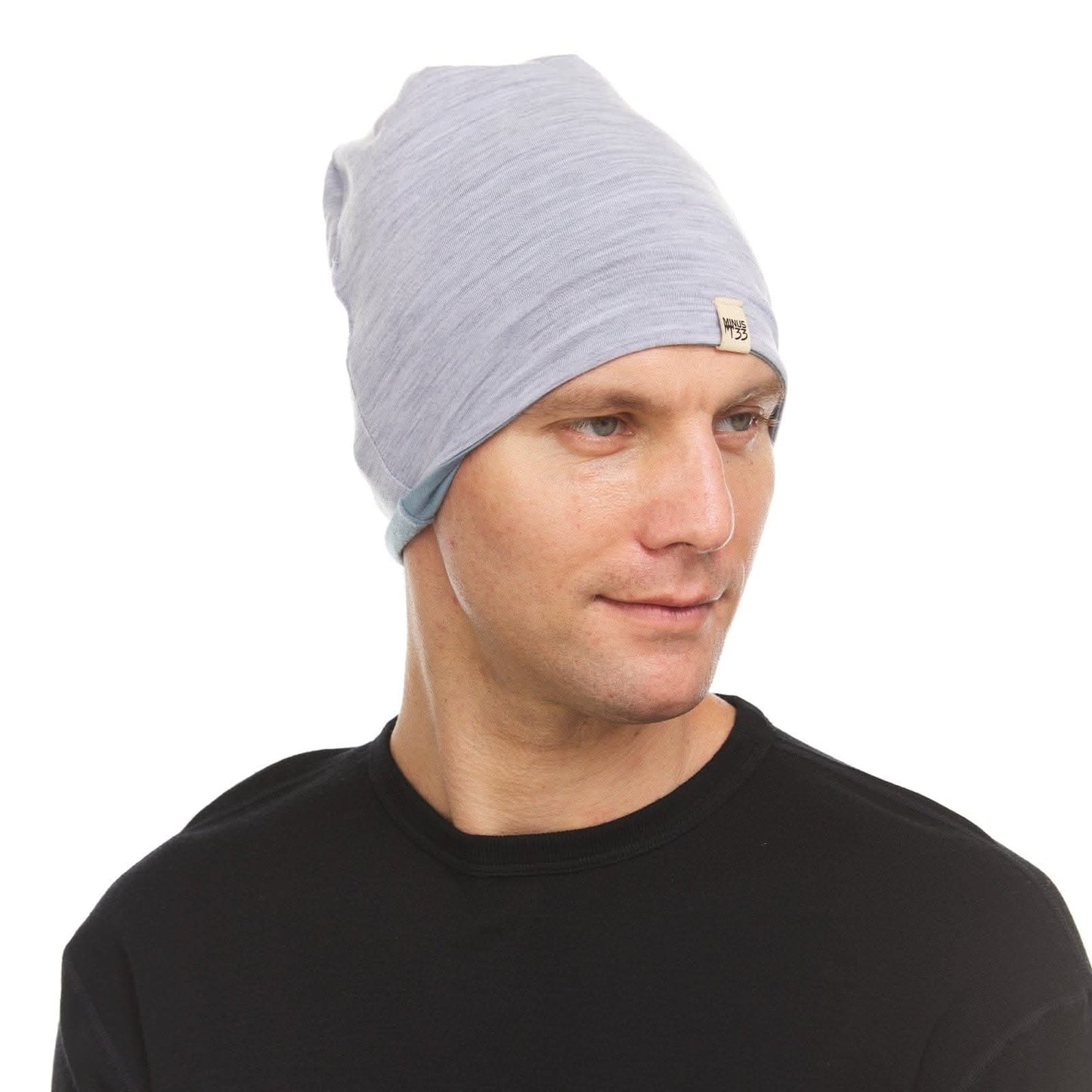 Minus33 | Microweight Reversible Wool Beanie - Woolverino