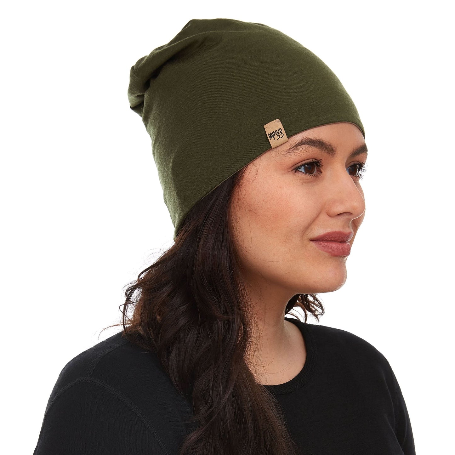 Minus33 | Microweight Reversible Wool Beanie - Woolverino