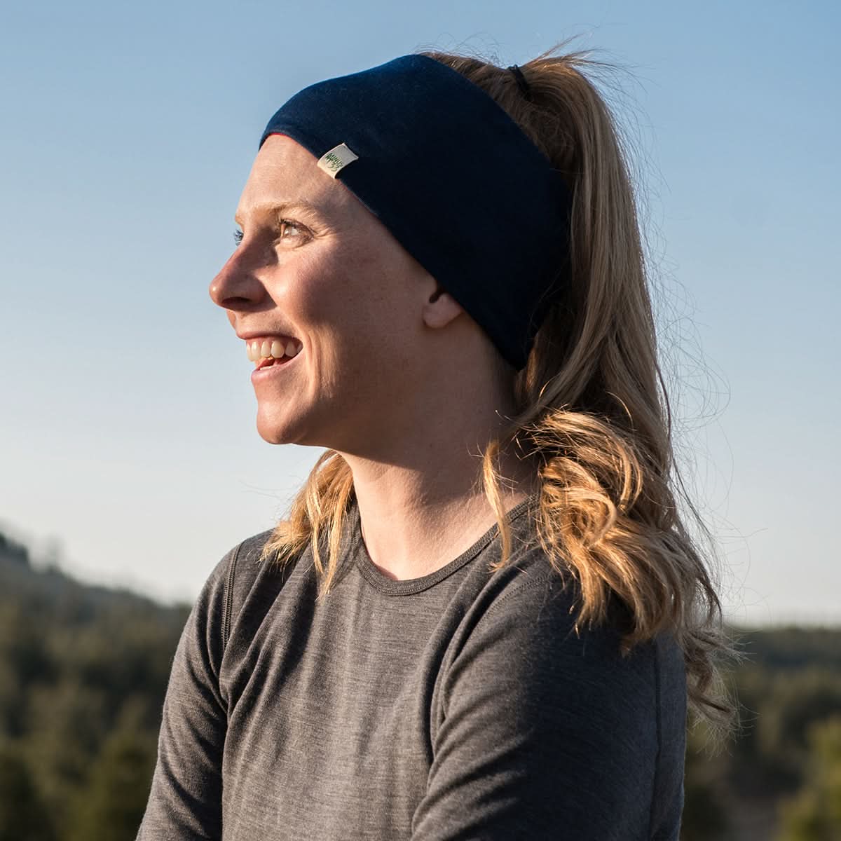 Minus33 | Midweight Reversible Wool Headband  - 100% Merino Wool