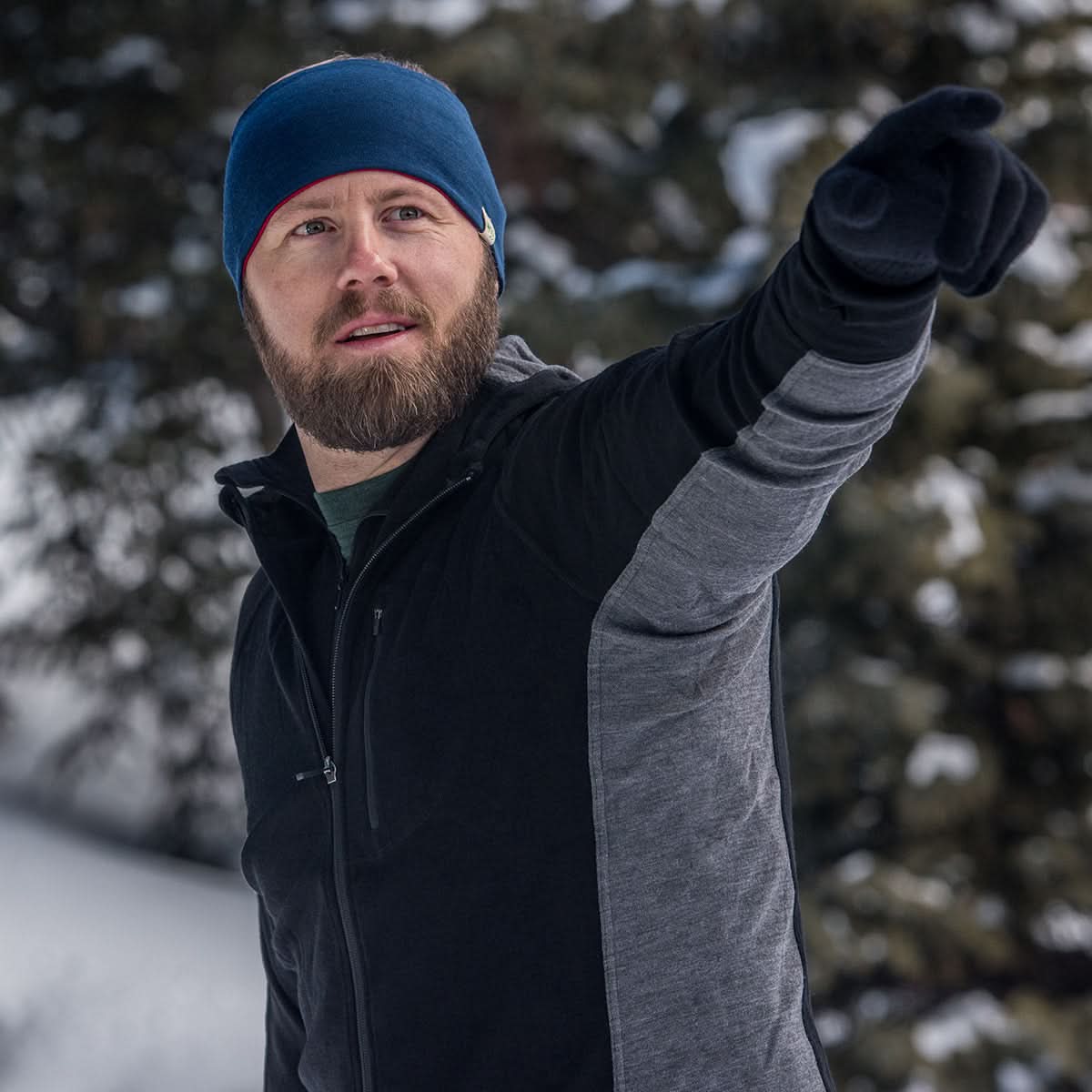Minus33 | Midweight Reversible Wool Headband  - 100% Merino Wool
