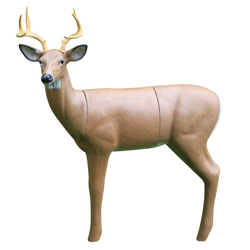Big Shot Targets | Real Wild 3D Medium Series Alert Buck Archery Target with EZ Pull Foam