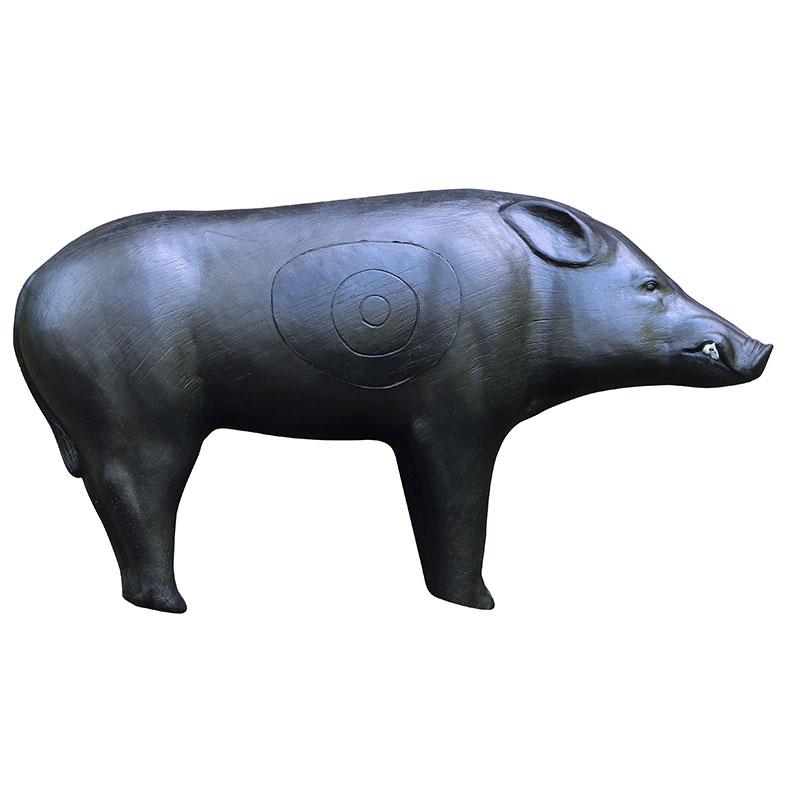 Big Shot Targets | Real Wild 3D Black Boar Archery Target with EZ Pull Foam
