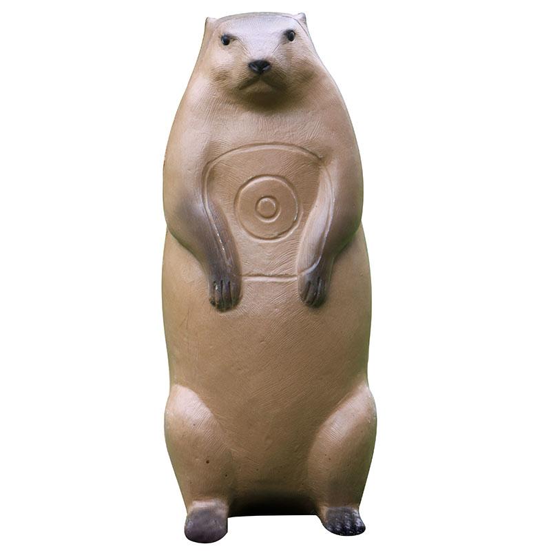 Big Shot Targets | Real Wild 3D Standing Groundhog Archery Target with EZ Pull Foam