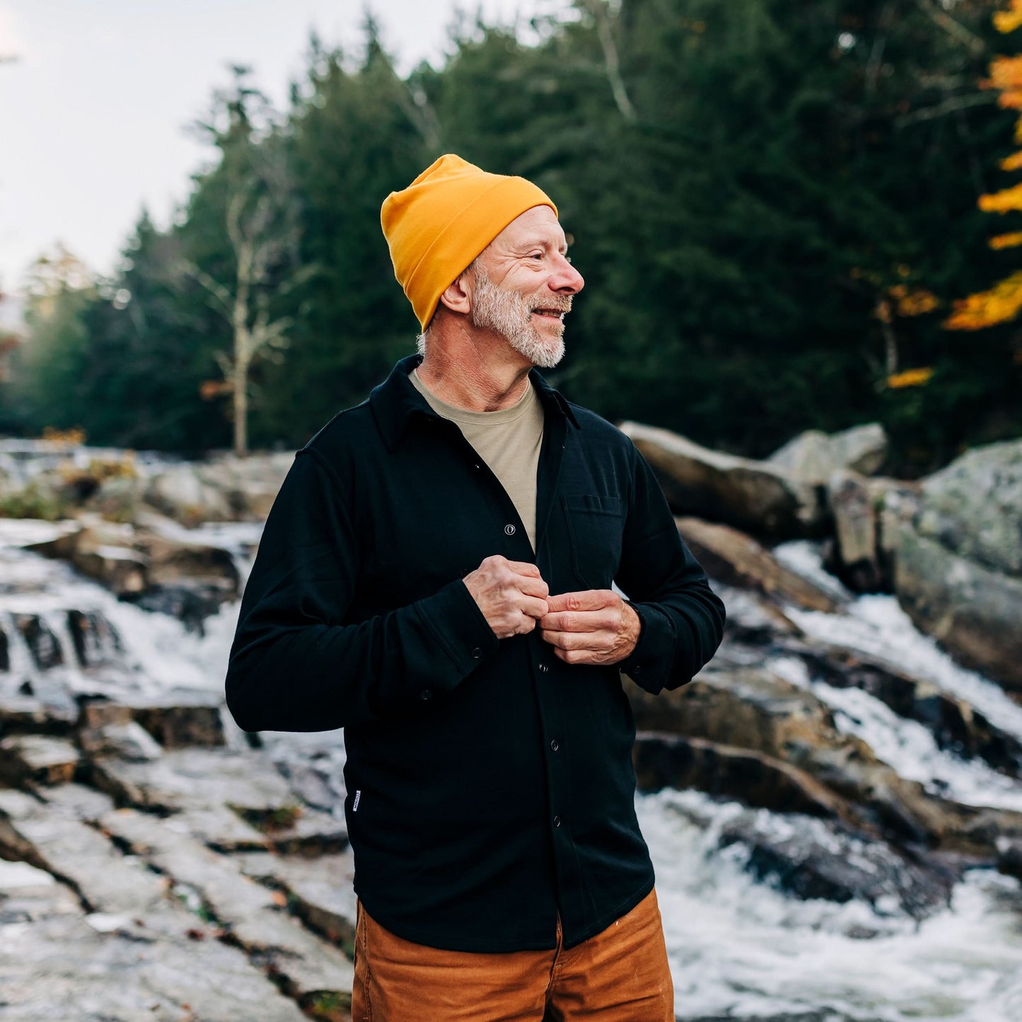 Minus33 | Men's 100% Merino Wool Button Down Shirt - Midweight