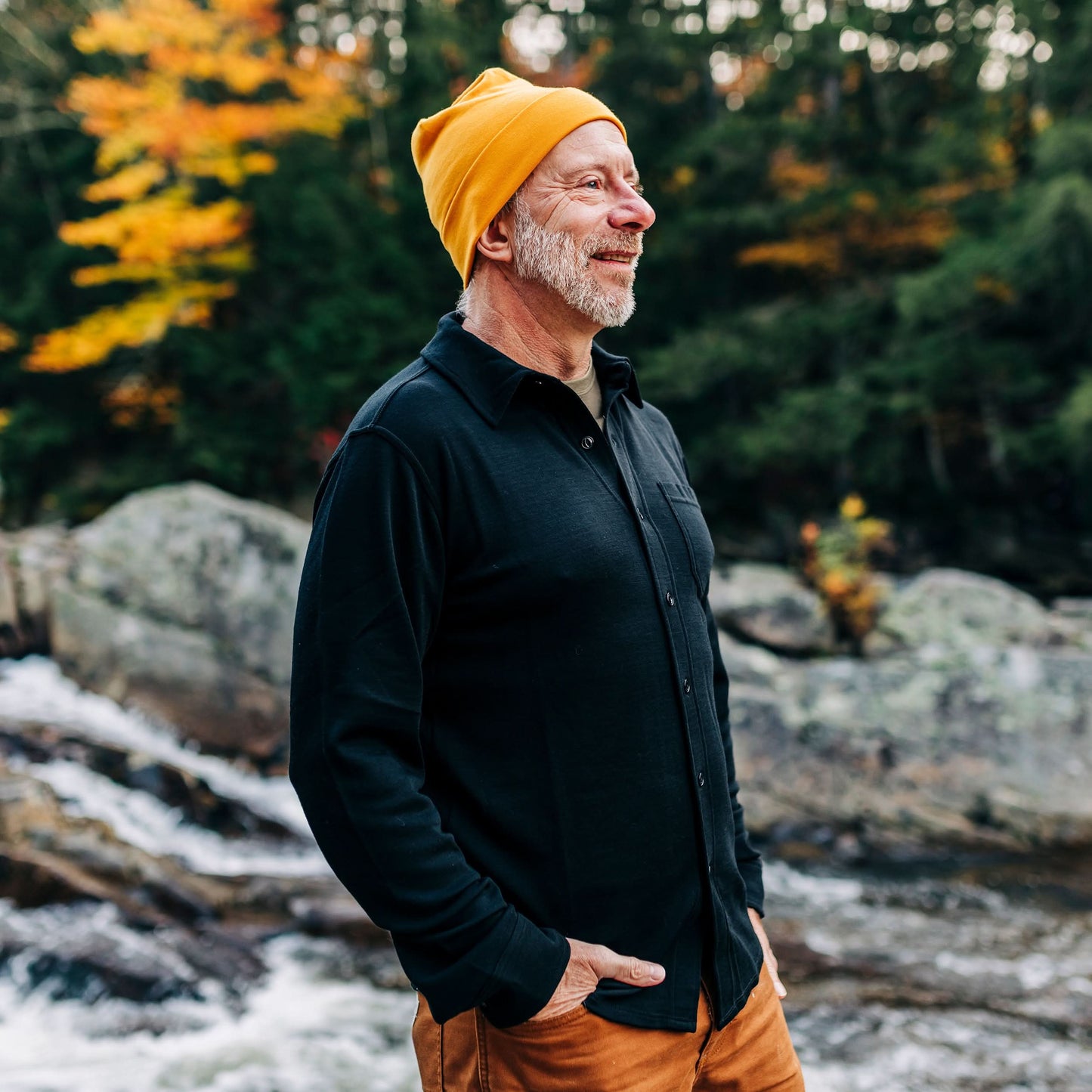 Minus33 | Men's 100% Merino Wool Button Down Shirt - Midweight