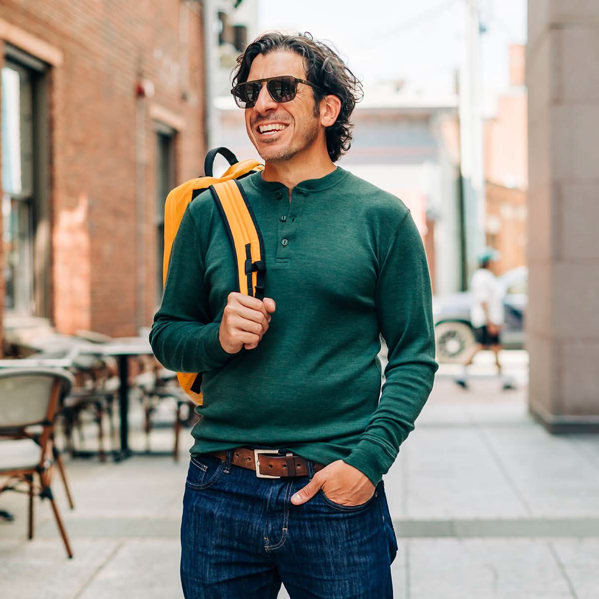 Minus33 | Men's Midweight Merino Wool Henley | 100% Merino Wool