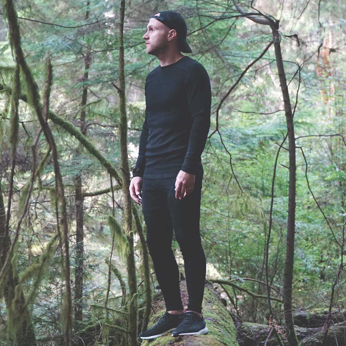 Minus33 | Midweight - Men's Wool Long Sleeve Crew Woolverino