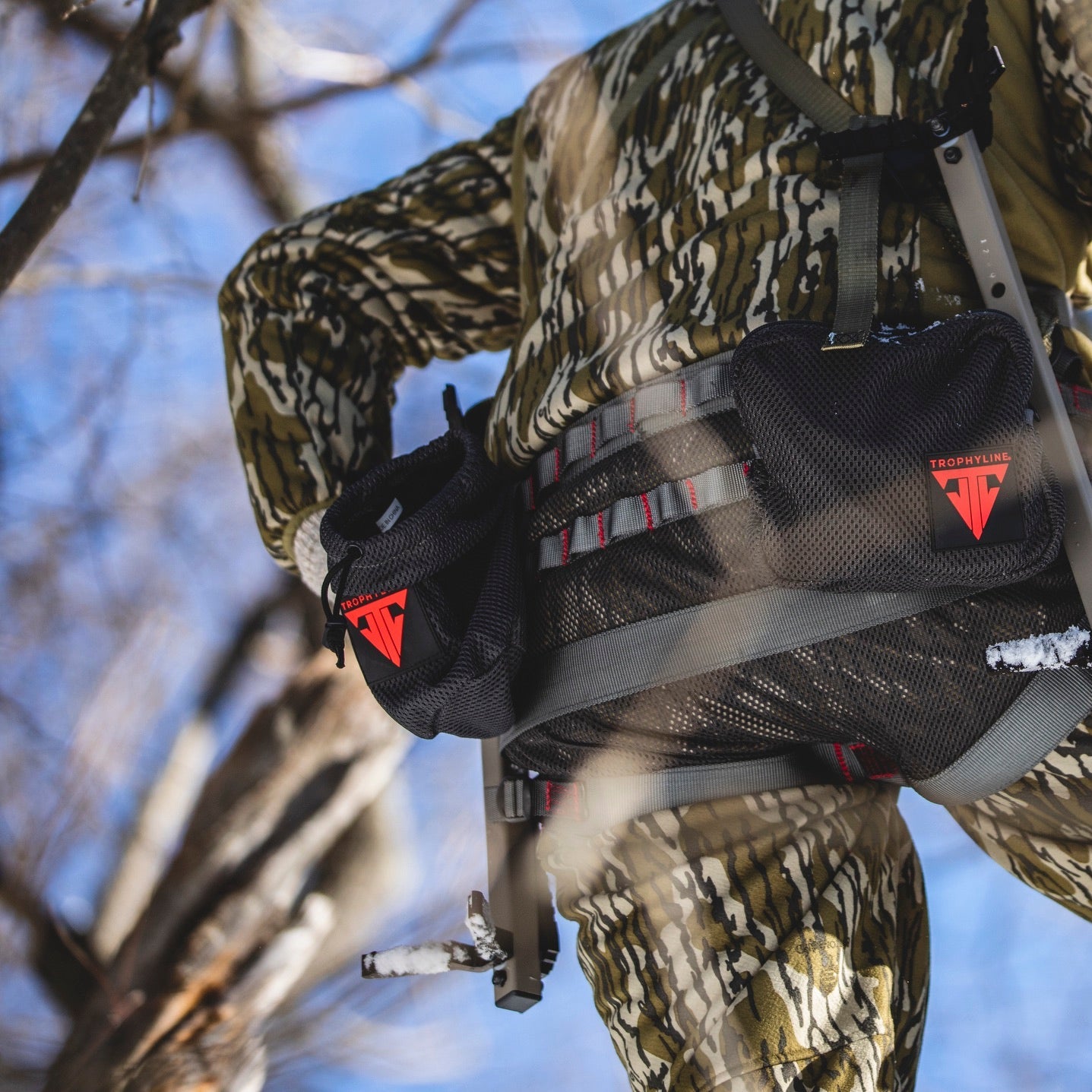 Trophyline | Grey Round Accessory Pouch
