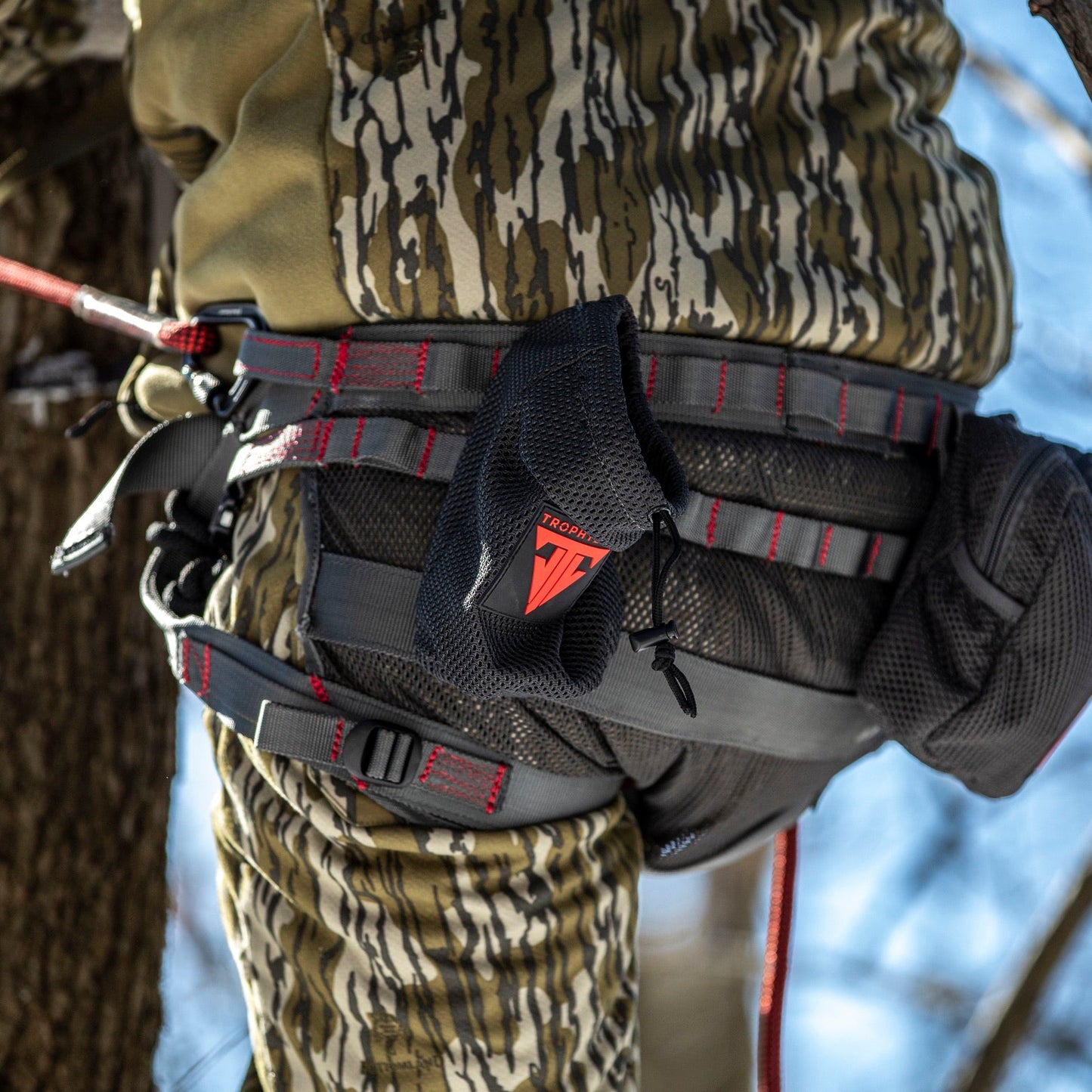 Trophyline | Grey Round Accessory Pouch