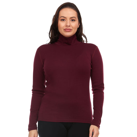 Minus33 | Women's Midweight Merino Wool Turtleneck | 100% Merino Wool