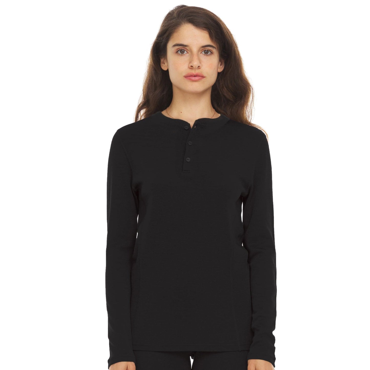 Minus33 | Women's Midweight Merino Wool Henley | 100% Merino Wool