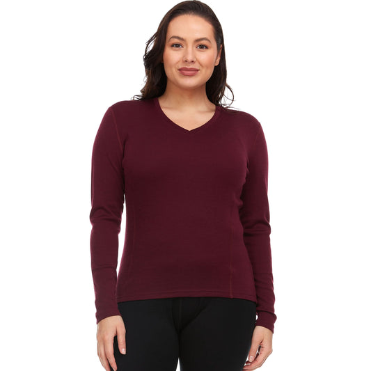 Minus33 | Women's Midweight Merino Wool V-Neck Sweater | 100% Merino Wool