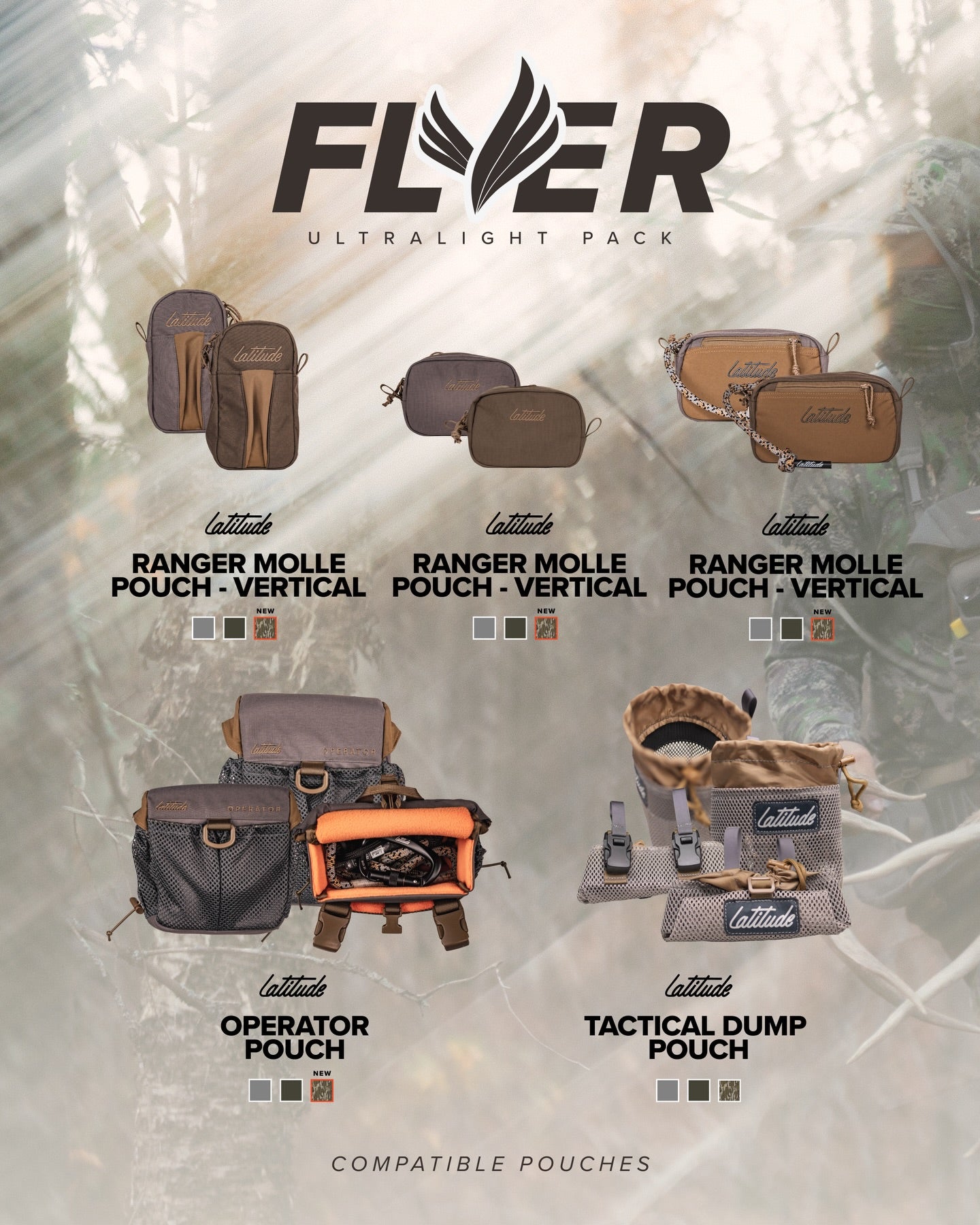 Latitude Outdoors | Flyer Backpack (Summer Preorder!)