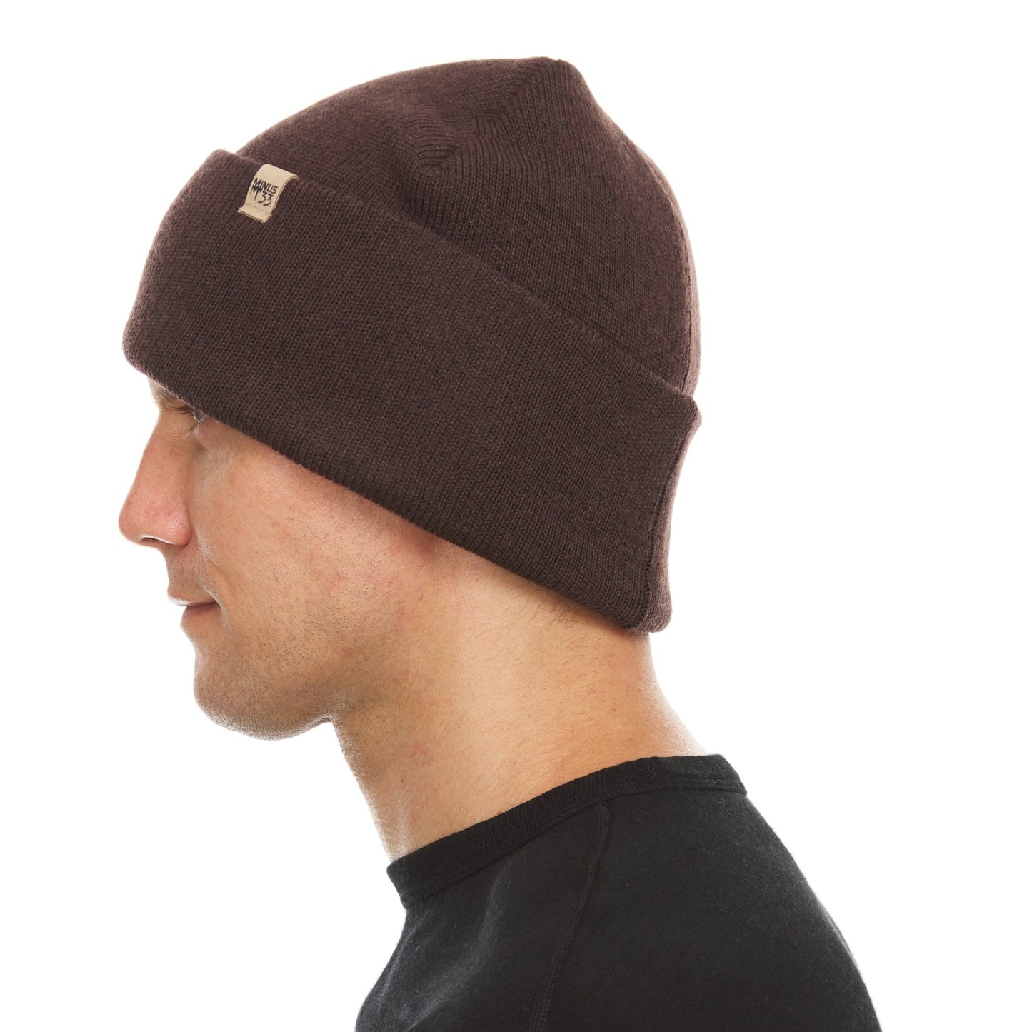 Minus33 | Midweight Merino Wool Knit Cuff Beanie | 100% Merino Wool