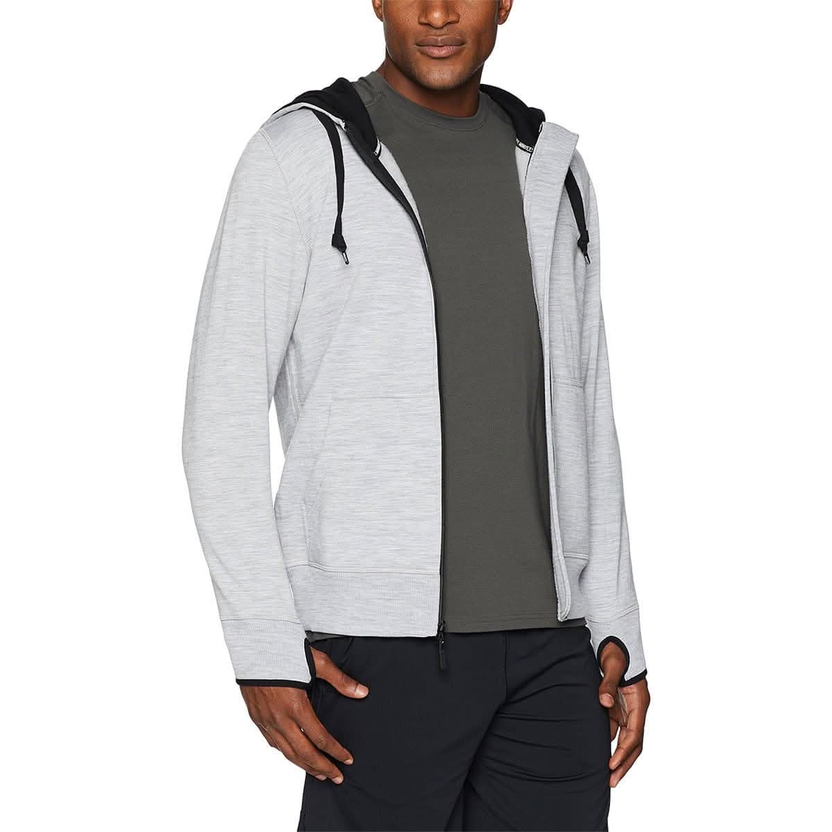 Minus33 | Men's Brushed Merino Wool Full-Zip Hoodie - Heavyweight