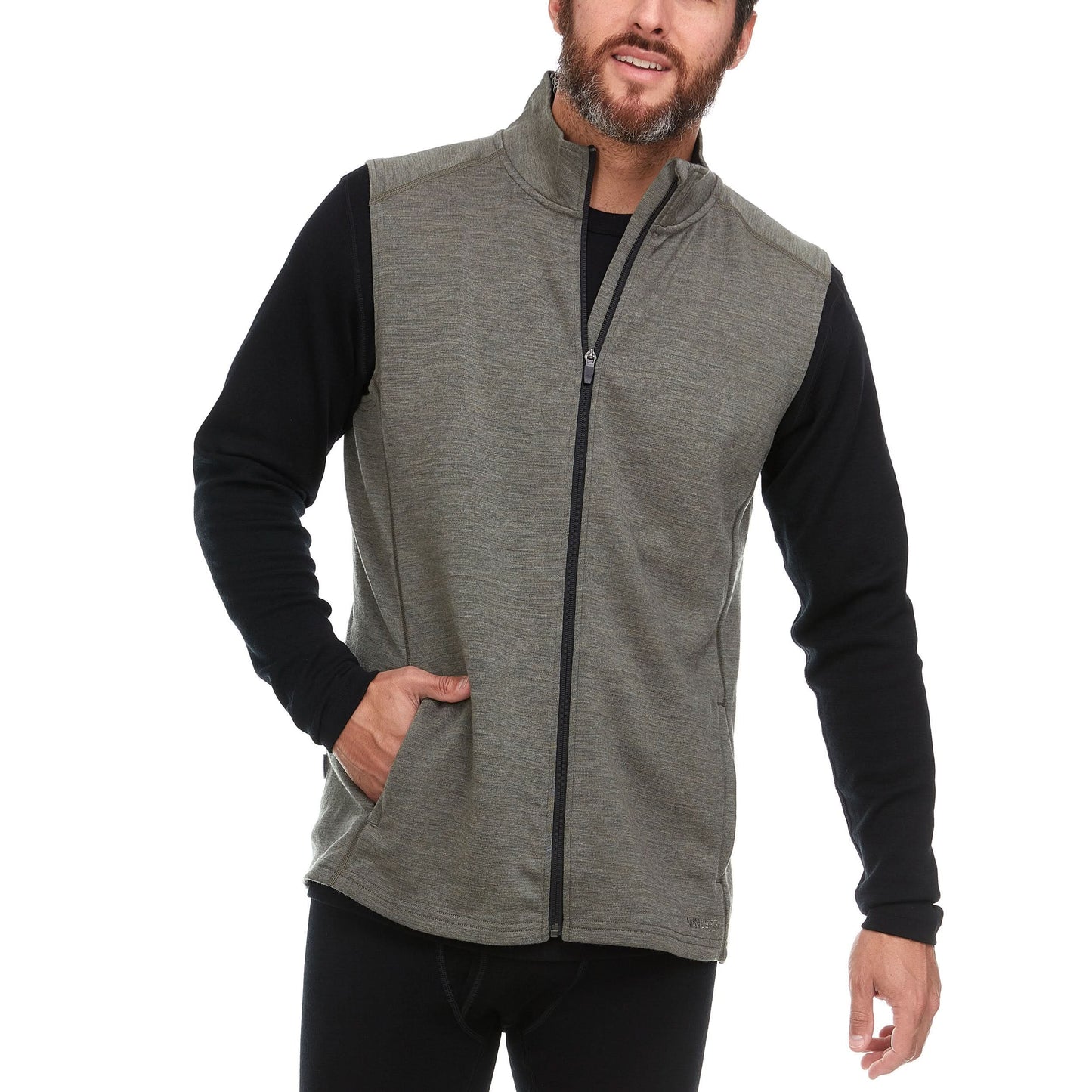 Minus33 | Heavyweight Men's Wool Vest - 100% Merino Wool