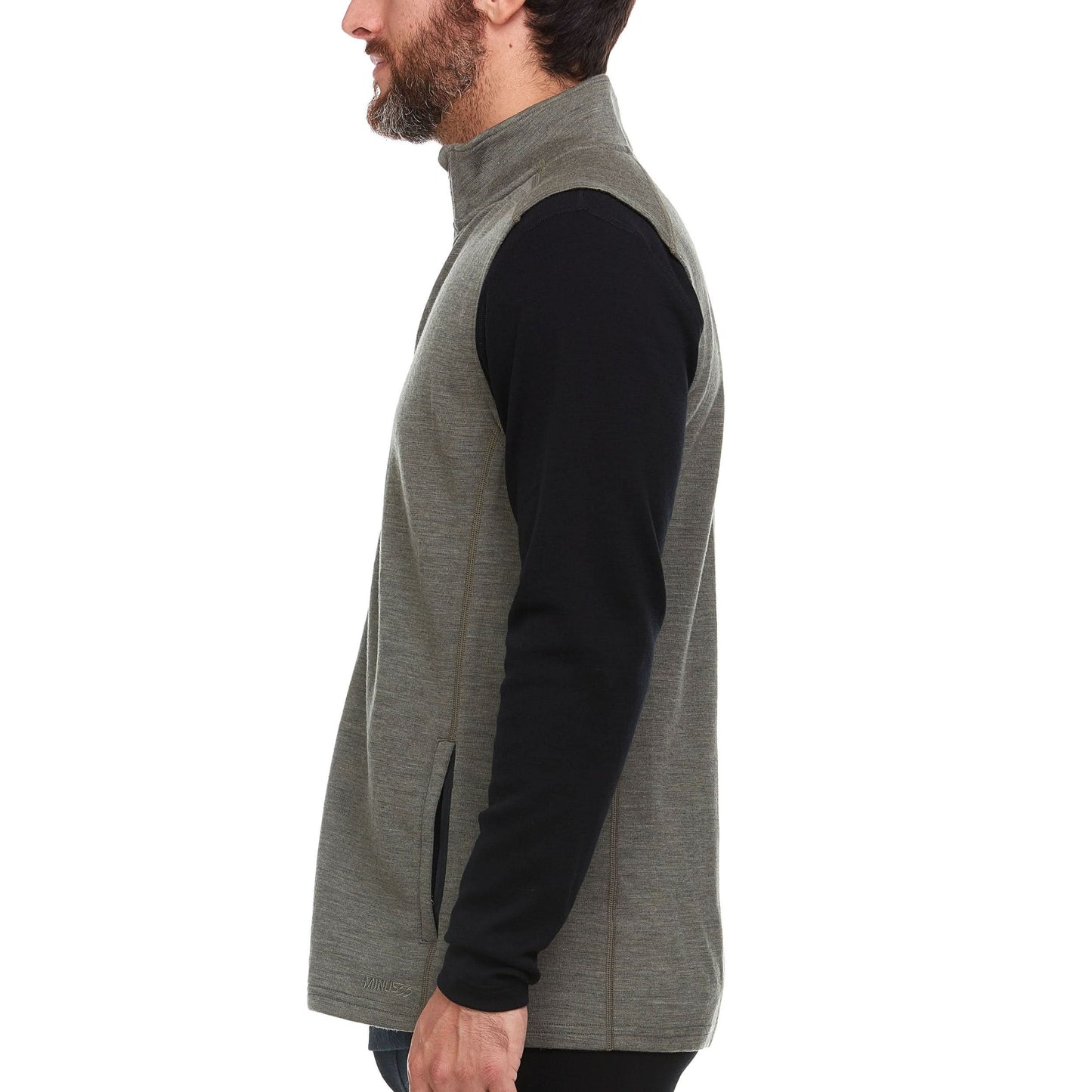 Minus33 | Heavyweight Men's Wool Vest - 100% Merino Wool