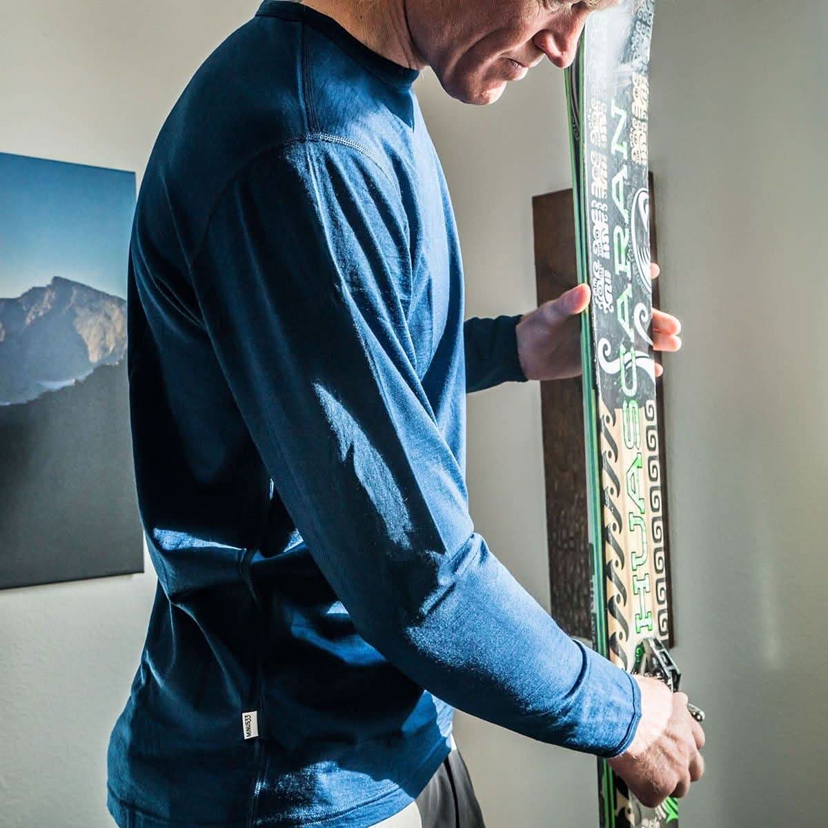 Minus33 | Men's Wool Thermal Top Midweight Base Layer - 100% Merino Wool