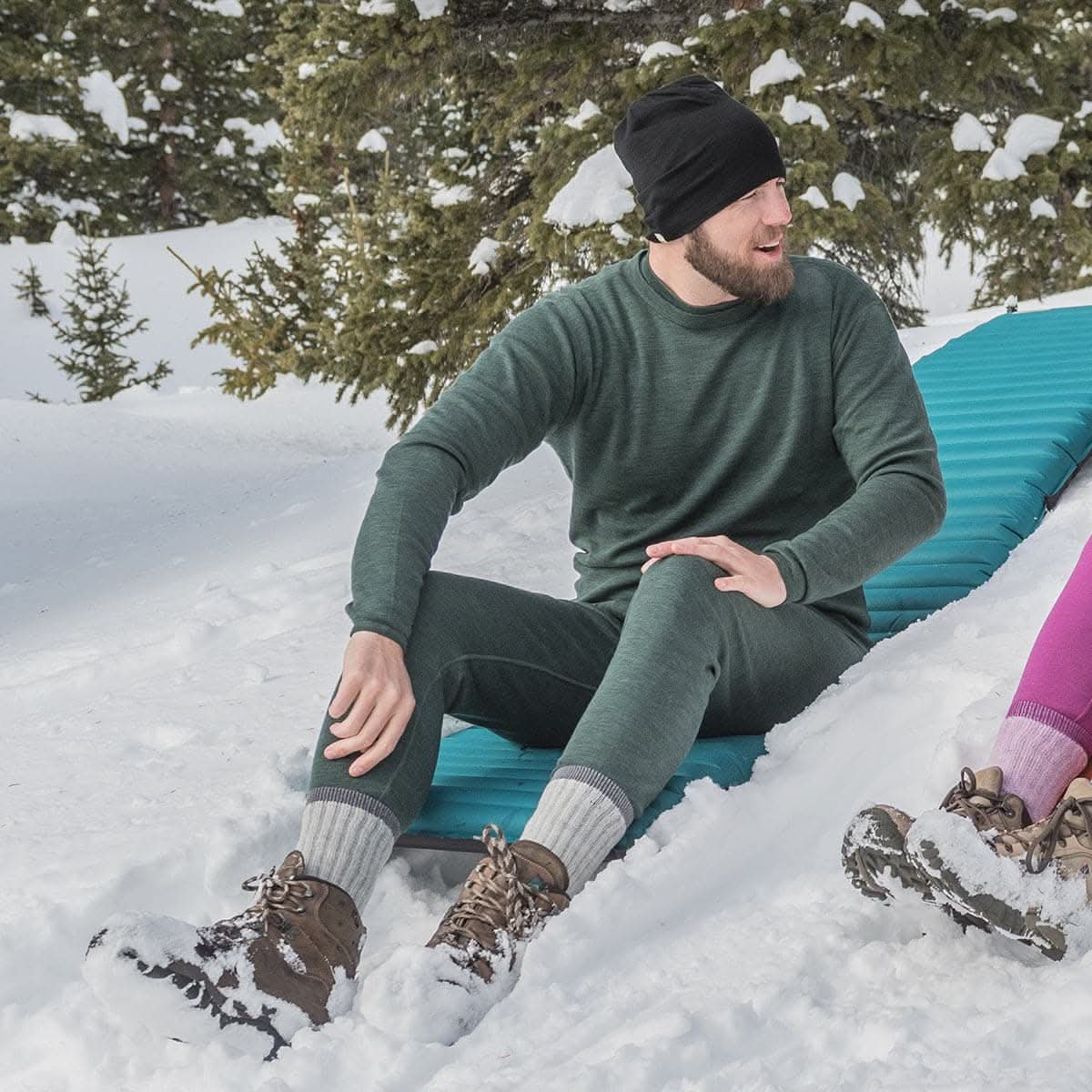 Minus33 | Midweight Men's Wool Bottom Thermal Base Layer -  100% Merino Wool