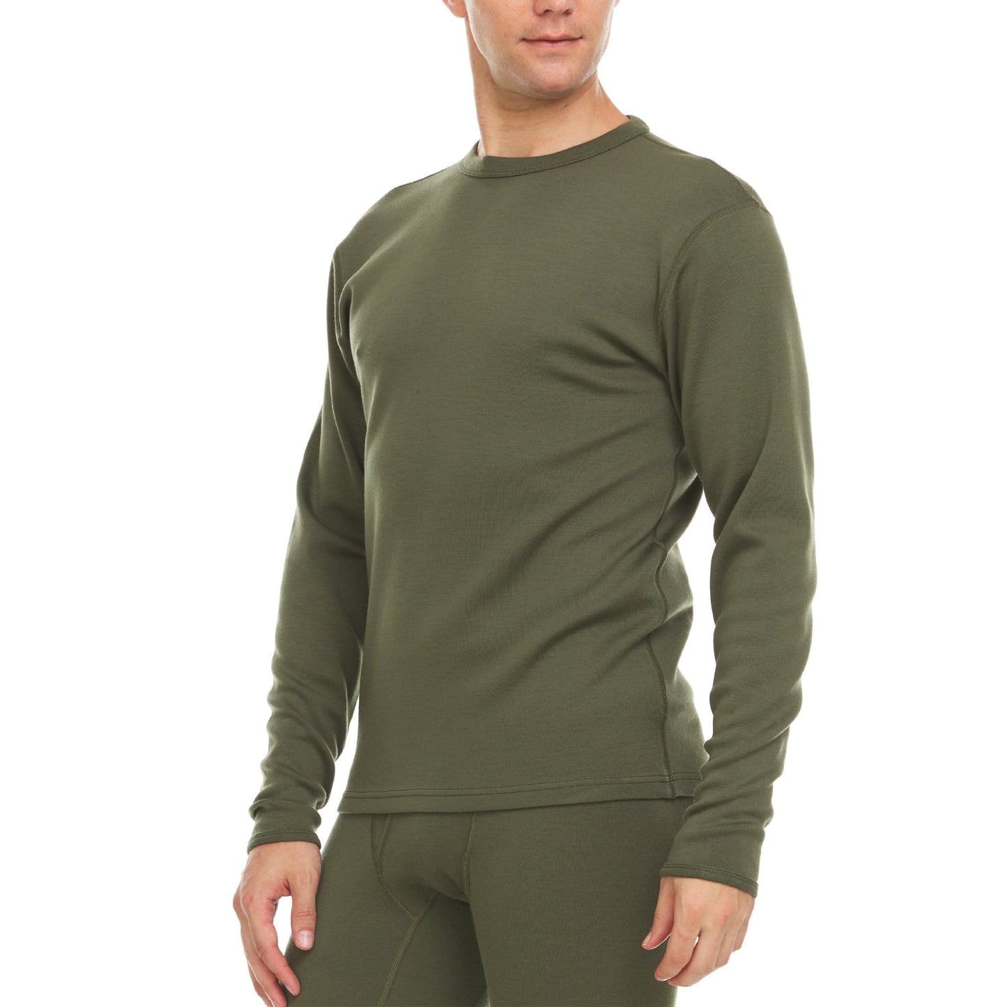 Minus33 | Heavyweight Men's Wool Crew Top - 100% Merino Wool
