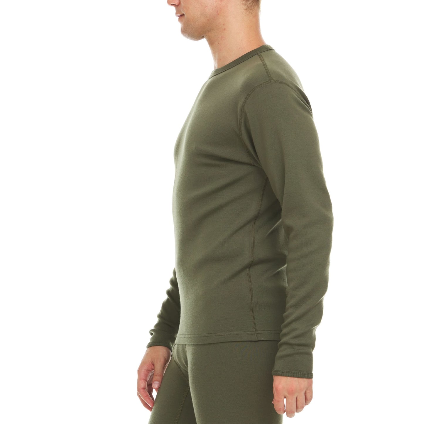 Minus33 | Heavyweight Men's Wool Crew Top - 100% Merino Wool