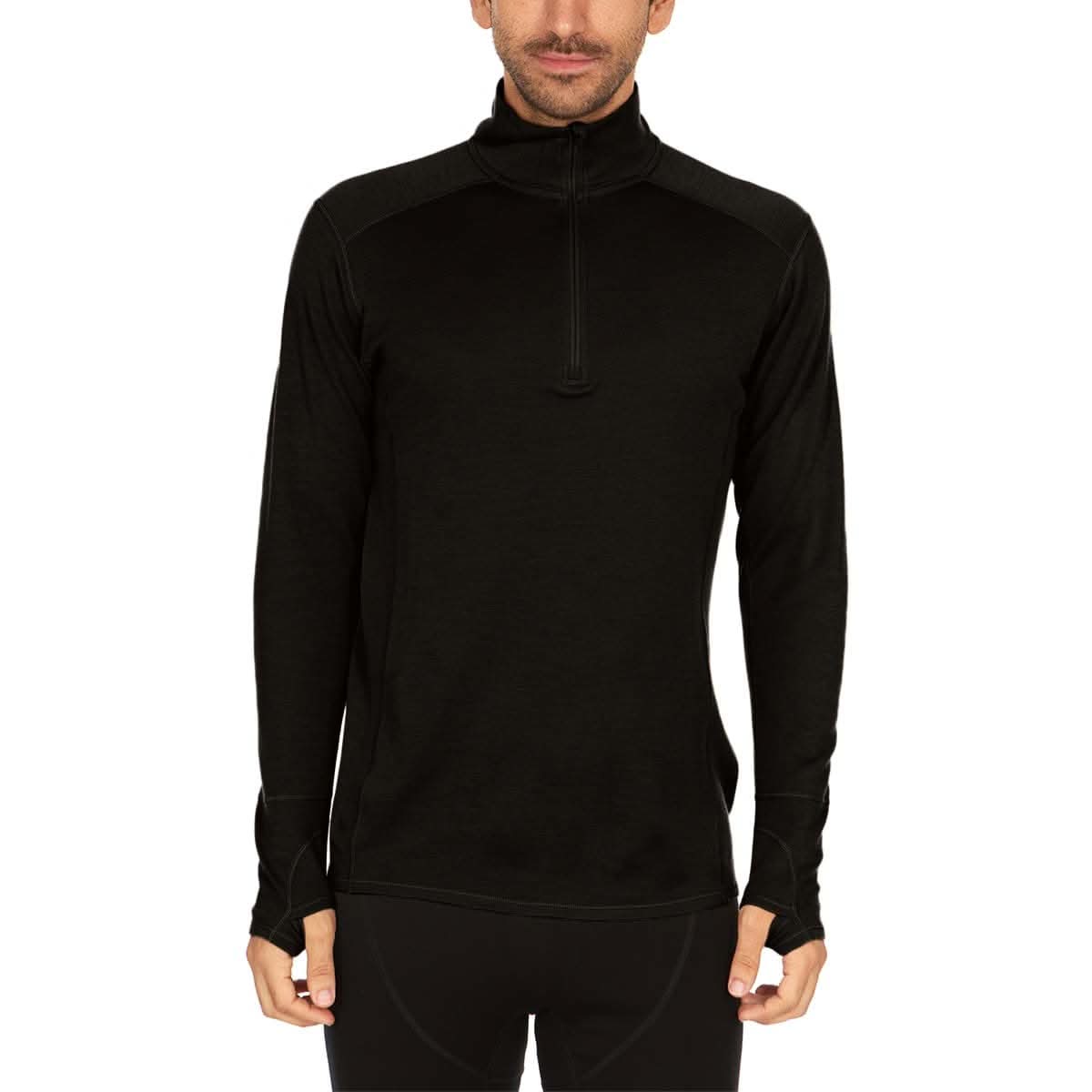 Minus33 | Midweight Men's Wool 1/4 Zip -  100% Merino Wool