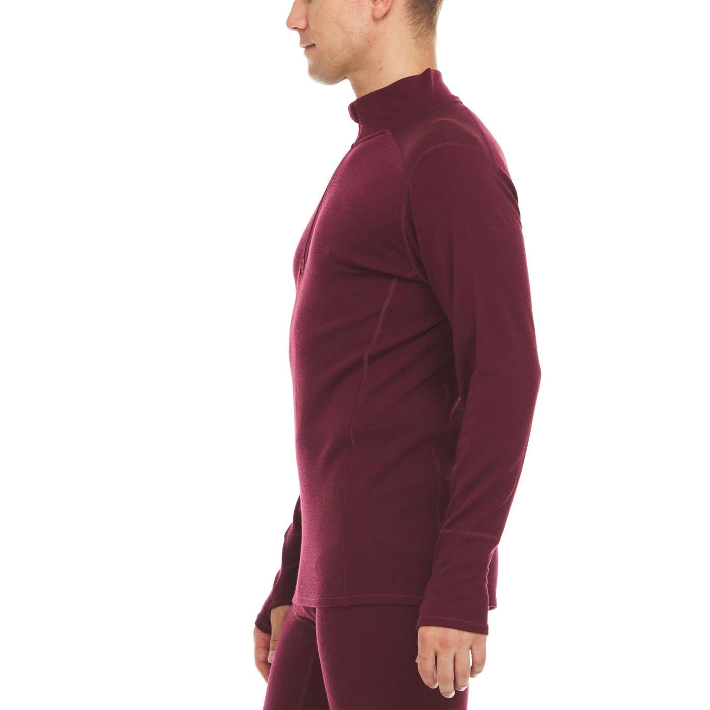 Minus33 | Midweight Men's Wool 1/4 Zip -  100% Merino Wool