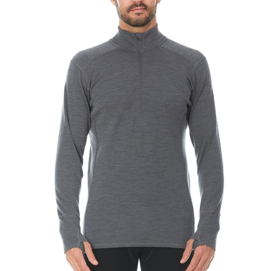 Minus33 | Midweight Men's Wool 1/4 Zip -  100% Merino Wool